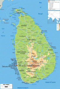 physical-map-of-Srilanka
